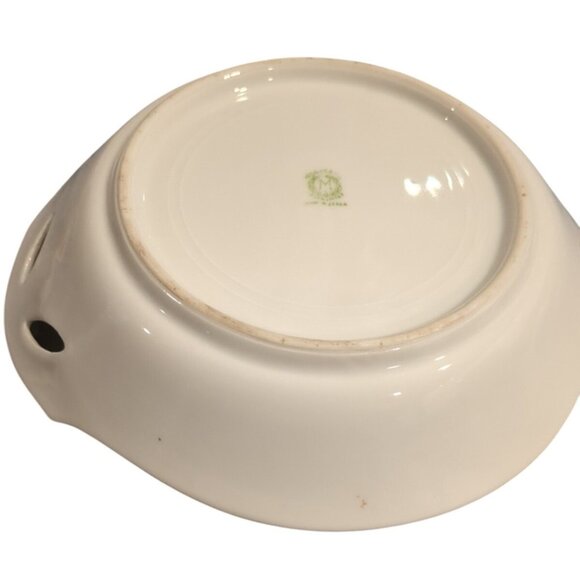 Antique Noritake Morimura Hand Painted Handled Candy Dish Bowl 7in Japan Gold - Picture 10 of 14